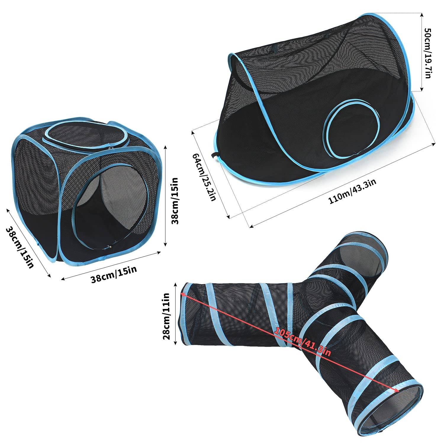 Cat Cube and Tunnel Play Set: image 3