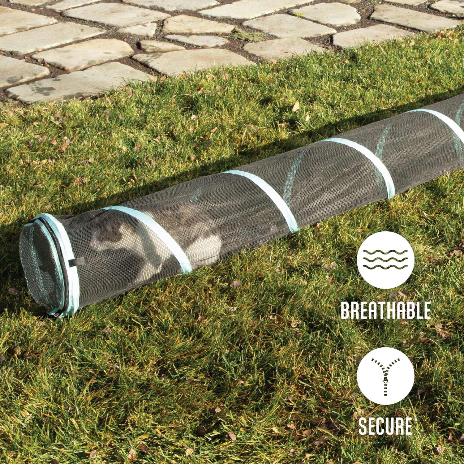 Outdoor Cat Tunnel 3 Metre Play Run: image 3