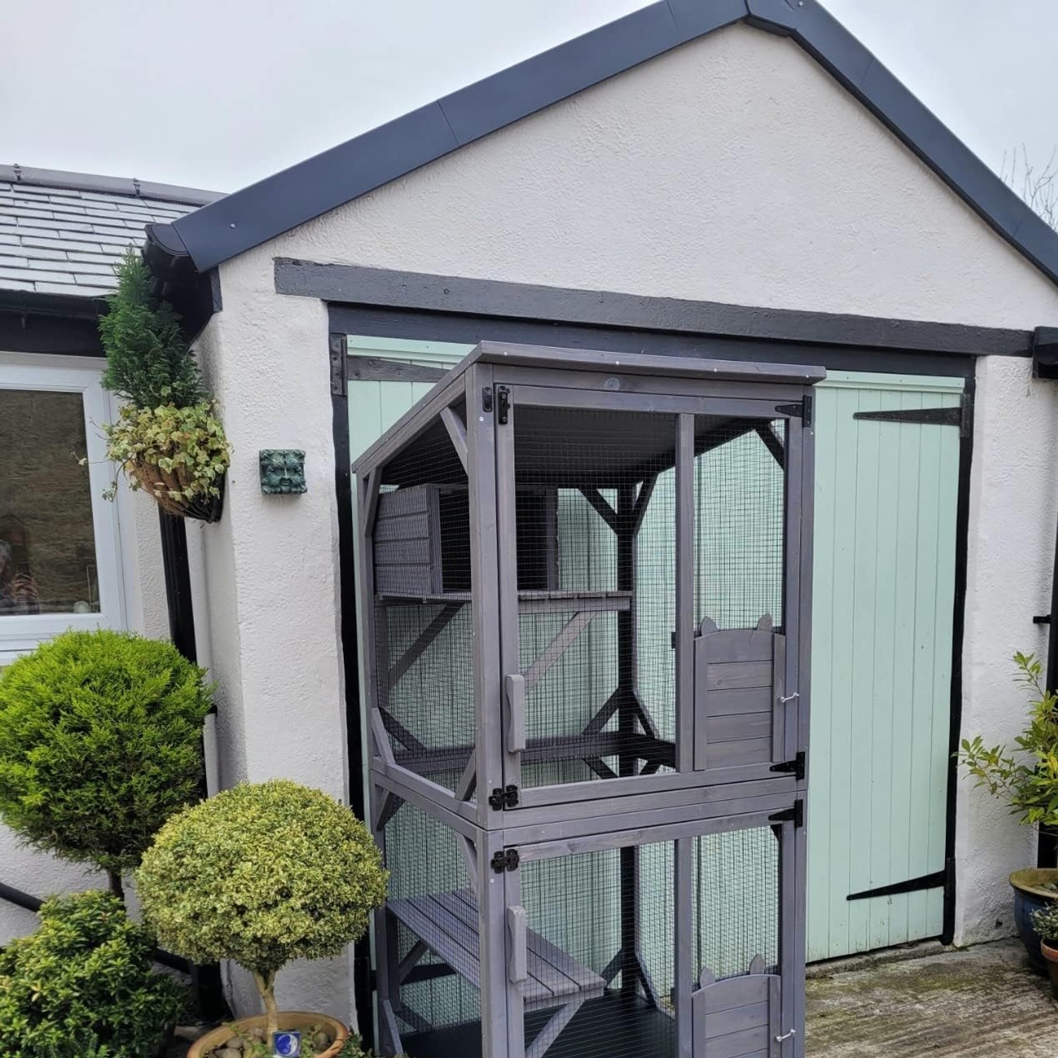 Walk-In Catio Wooden Outdoor Cat Enclosure: image 2